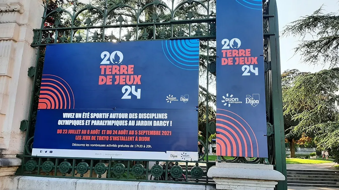 Un village olympique va être mis en place au jardin Darcy, à Dijon